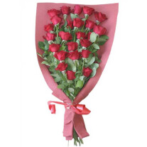 Bouquet of 24 red roses