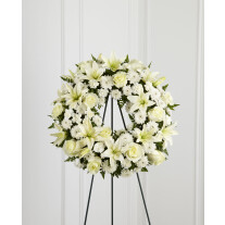 The FTD Treasured Tribute Wreath