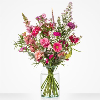 Romantisch roze