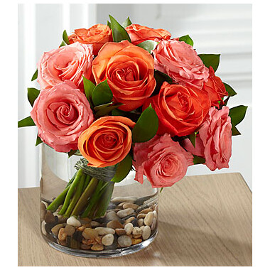 The FTD Blazing Beauty Rose Bouquet